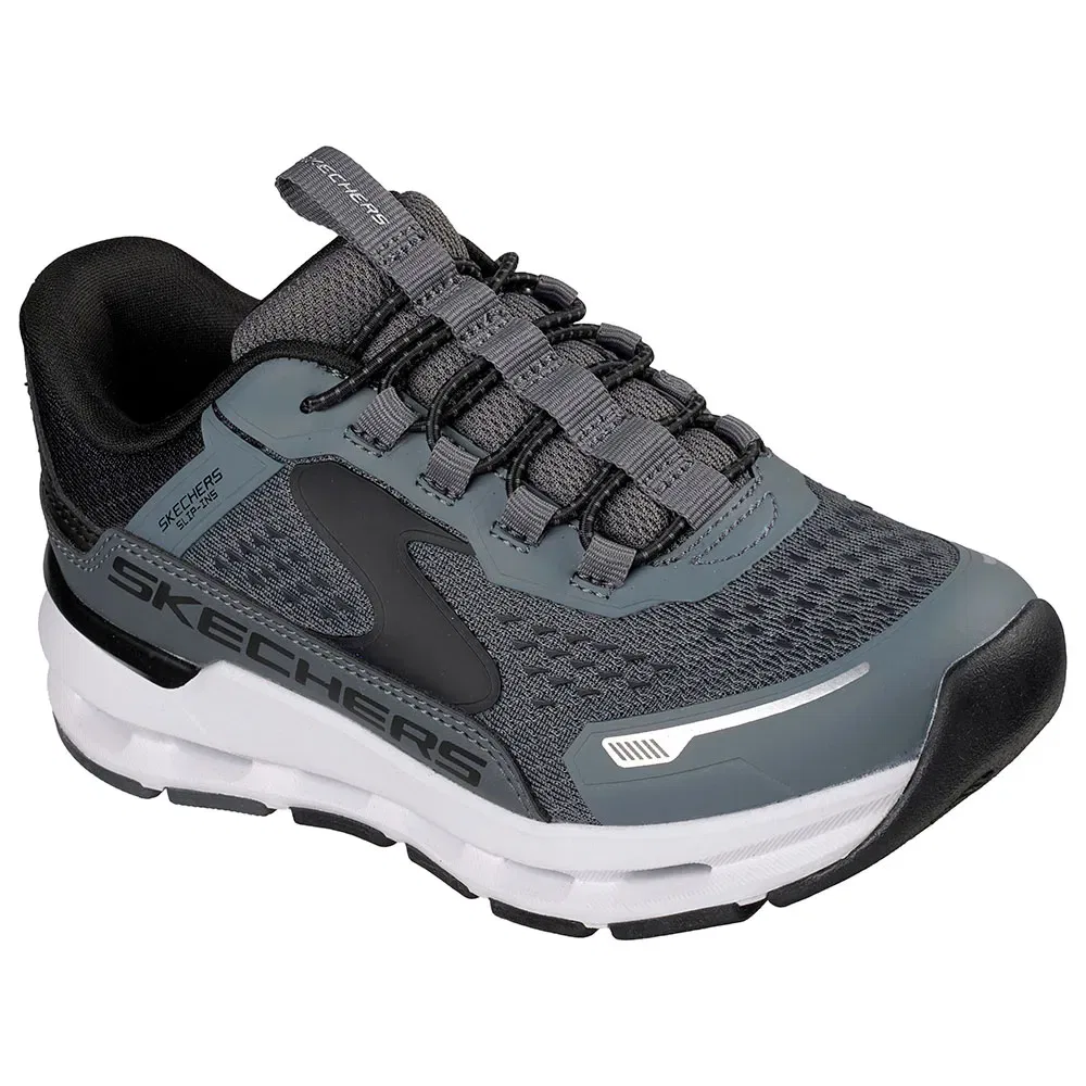 Детские кроссовки для мальчиков с технологией Glide-Step Plus Vista-Lane Skechers, Grey — фото 2