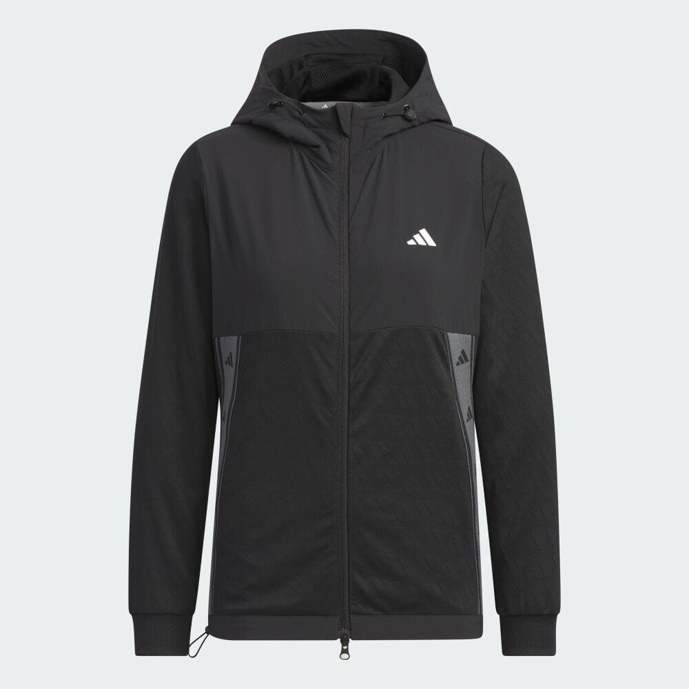 

Худи Adidas Fabric mix stretch, черный