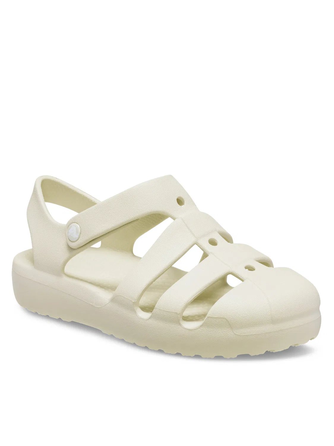 Сандалии для девочки Classic Fisherman Crocs, бежевый — фото 2