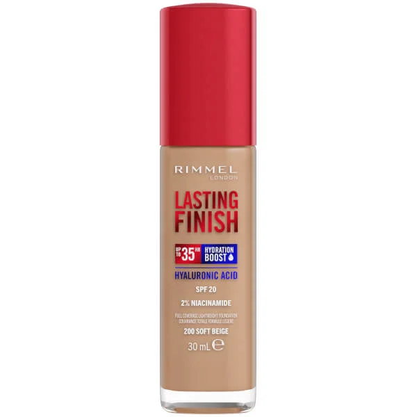 

Тональный крем lasting finish 35 часов Rimmel, 30 мл., цвет 200 soft beige