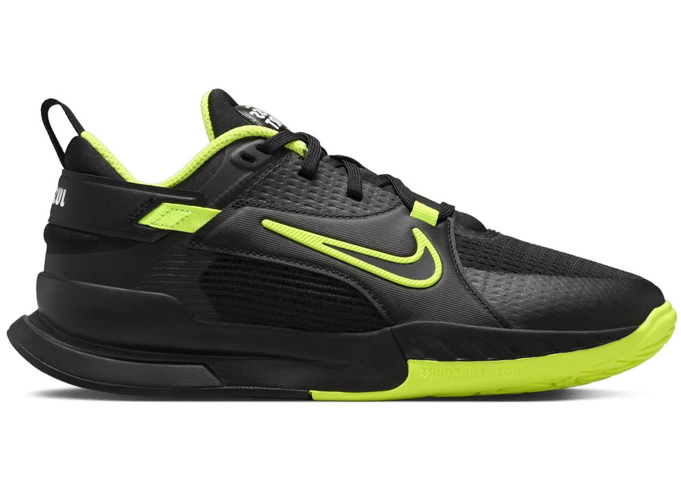 Детские кроссовки для мальчиков с принтом Nike Crosscourt Nike, Black/White/Volt