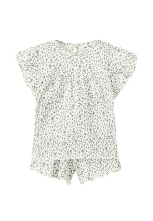Пижамный комплект Mango Kids, белый