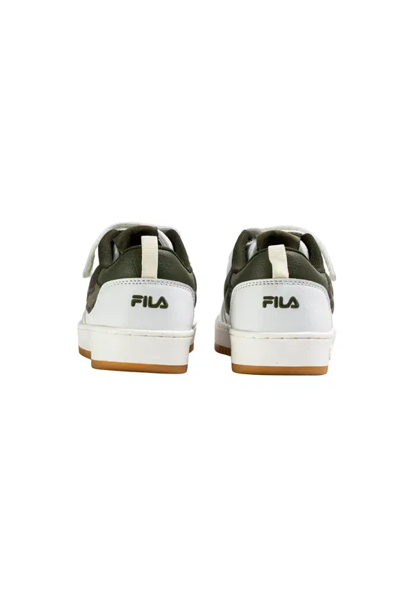 Детские туфельки Fila, белый/оливковый — фото 4