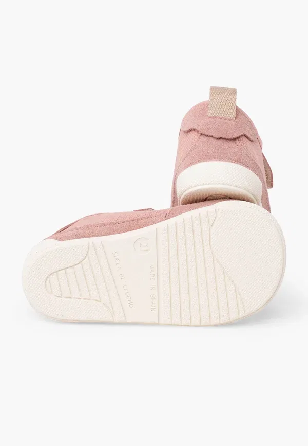 Кроссовки для босохождения с эластичным шнурком, модель baby shoes, Pisamonas, розовый — фото 4