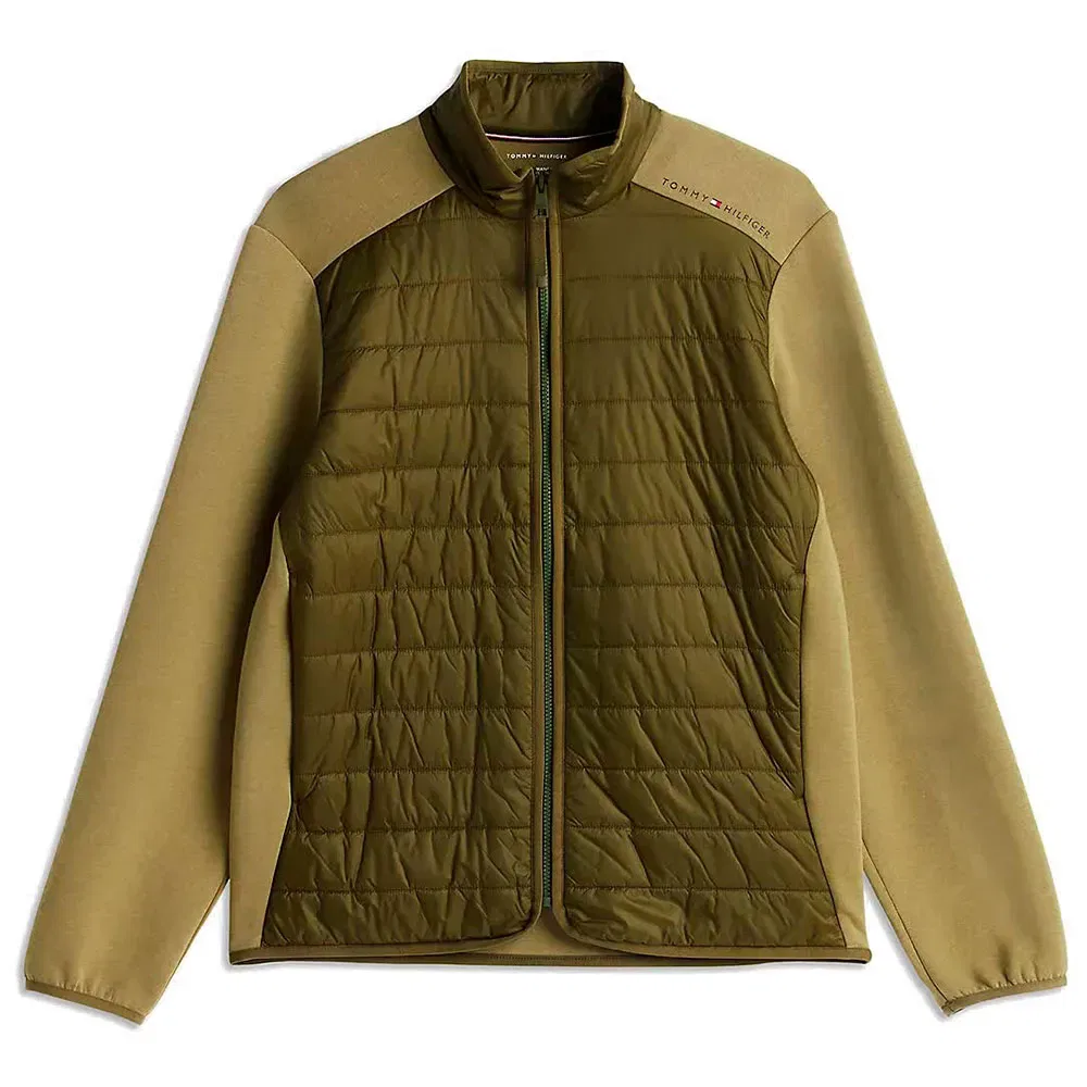 Мужская куртка с контрастными вставками Tommy hilfiger, Green — фото 3