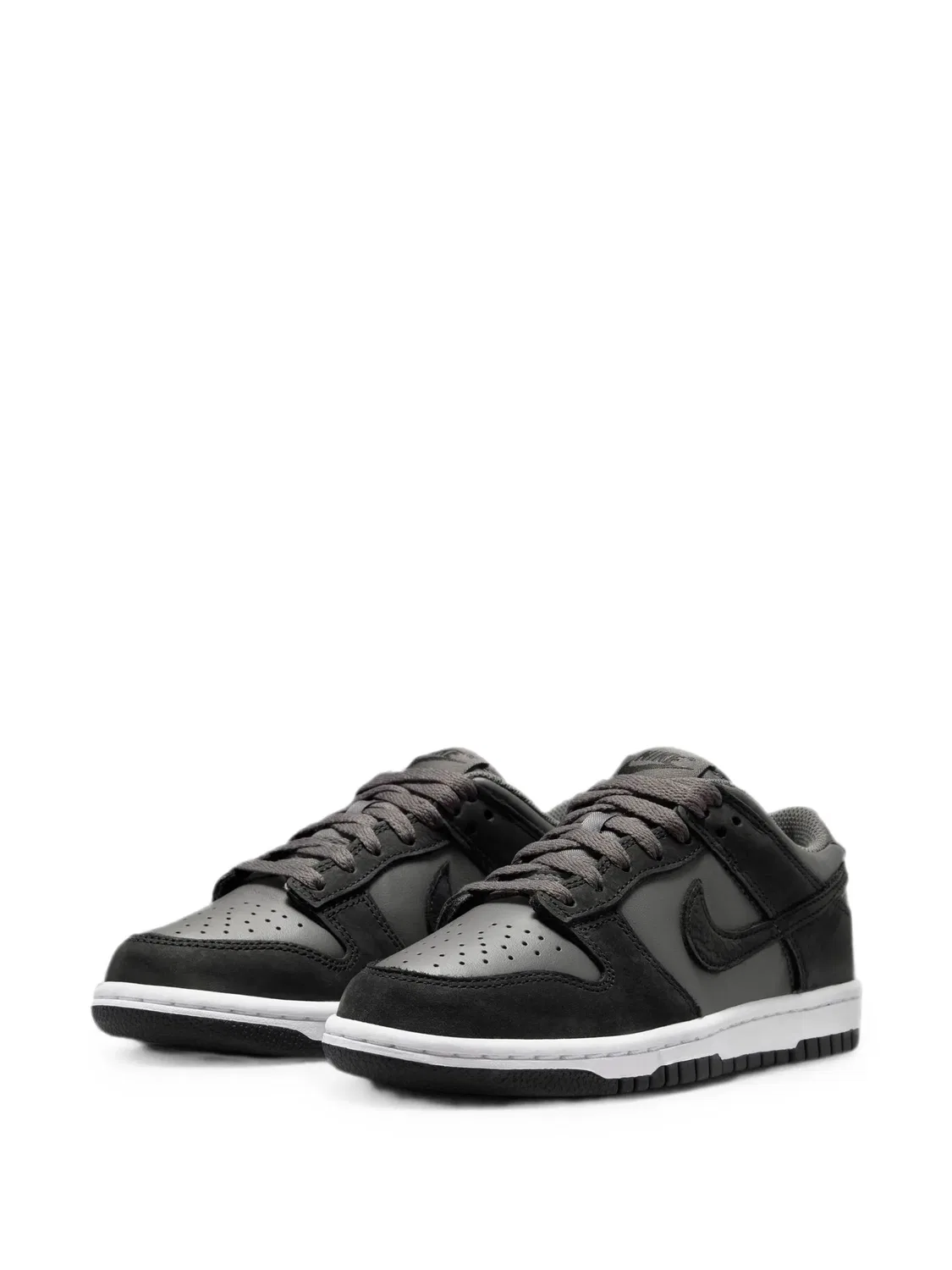 Кроссовки Dunk Low SE Nike Kids, черный — фото 2