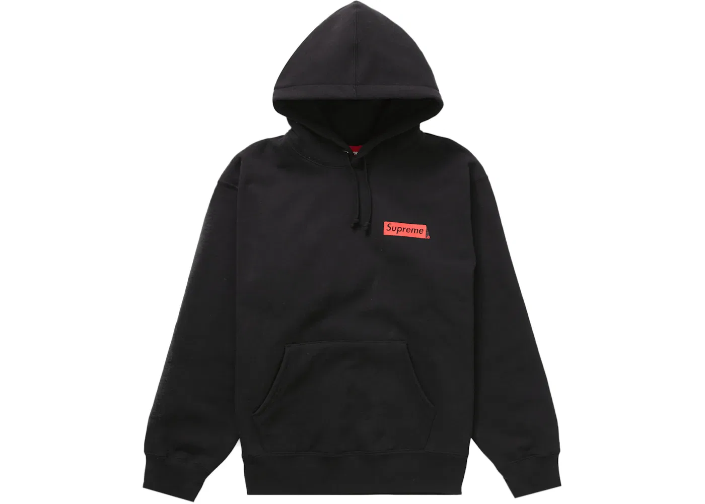 Мужской худи с принтом Supreme Fiend Supreme, Black