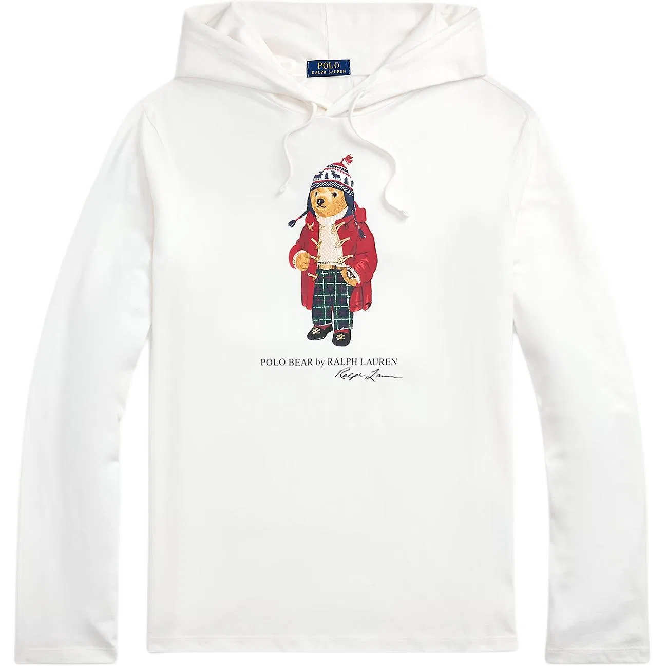 Мужской свитшот с принтом Polo Bear Polo Ralph Lauren, Cream