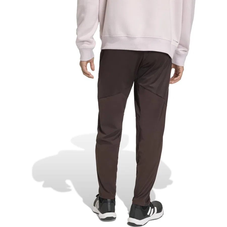 Спортивные штаны для бега и ходьбы D4T Hybrid Pant adidas, Коричневый — фото 2