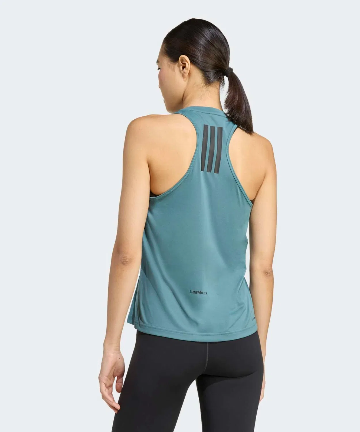 Женский топ без рукавов Les Mills Adidas, Green — фото 2