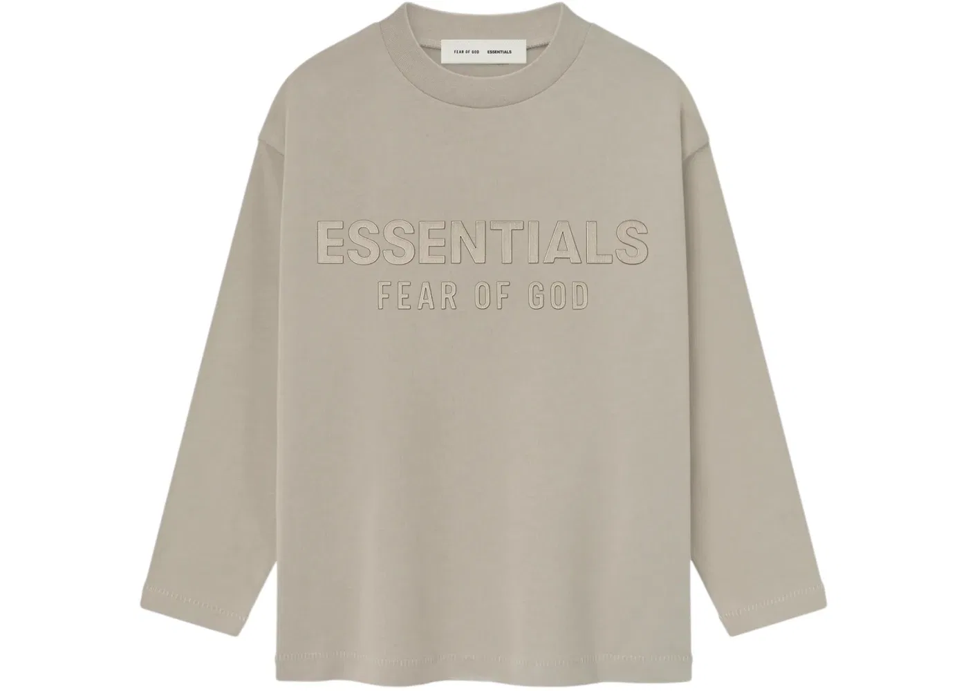 Детская футболка с длинным рукавом Tee Fear of God, Timber