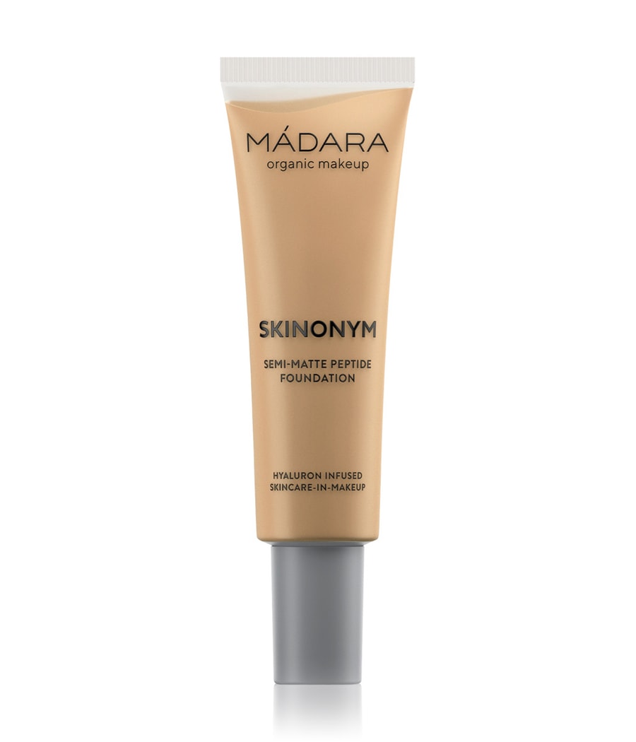 

Жидкая основа MADARA SKINONYM Semi-Matte Peptide Foundation, #50 Golden Sand, 30 ml