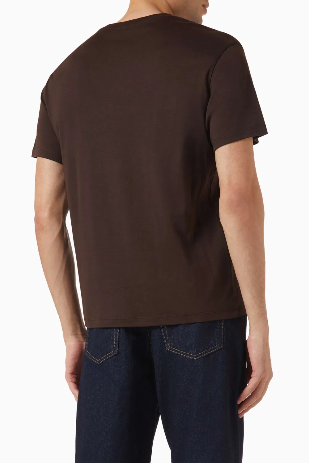 Футболка с коротким рукавом Logo Slim-fit Calvin Klein, черный — фото 3