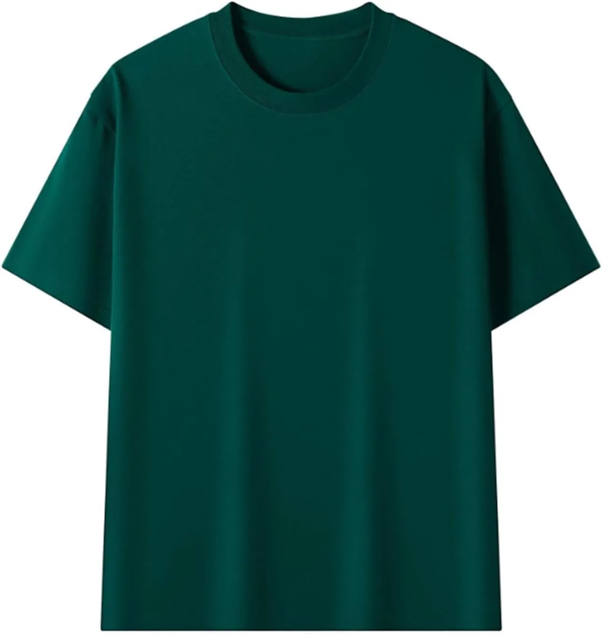 Мужская футболка с круглым вырезом Cotton Blend, Green — фото 2