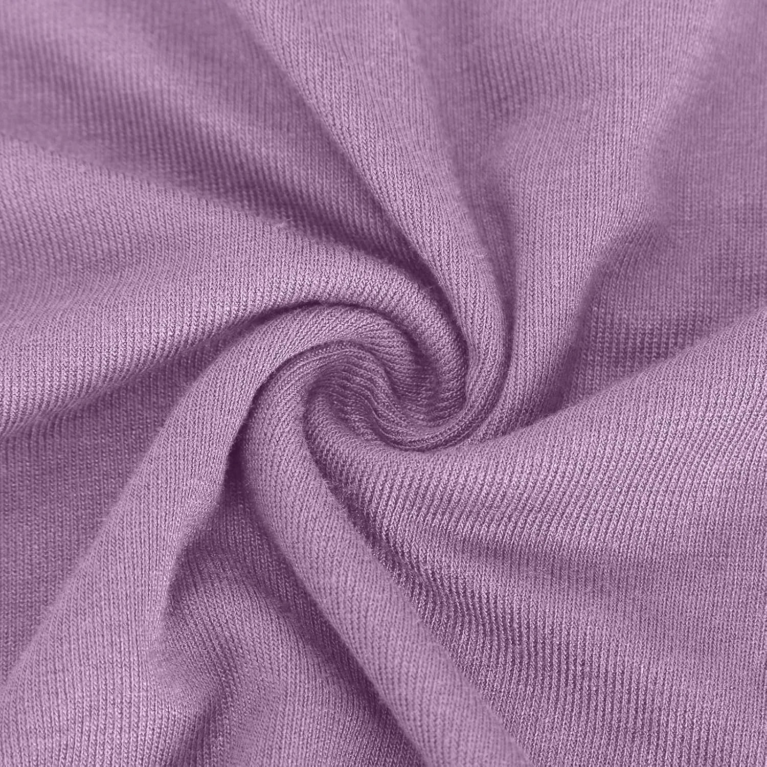 Женская футболка ribbed crew neck racerback slim fitted, Purple — фото 2