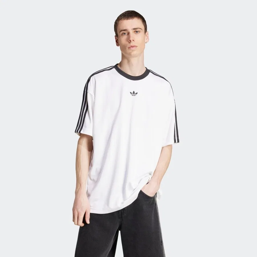 Футболка с коротким рукавом JACQUARD JERSEY adidas, Белый