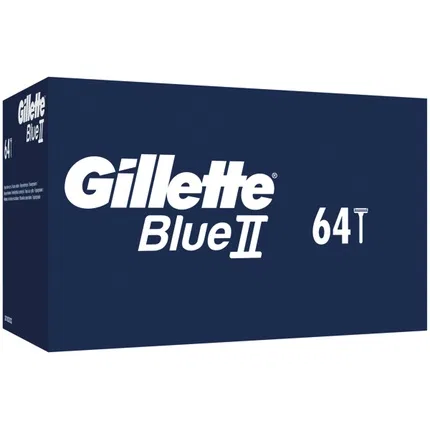 Бритвенный станок одноразовый Gillette Blue II Fix, 64 шт.