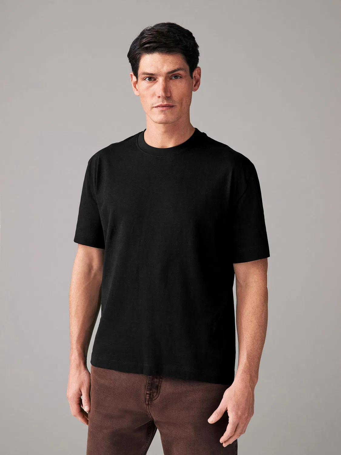 Футболка Relaxed Fit Black Heavyweight Next, черный — фото 3