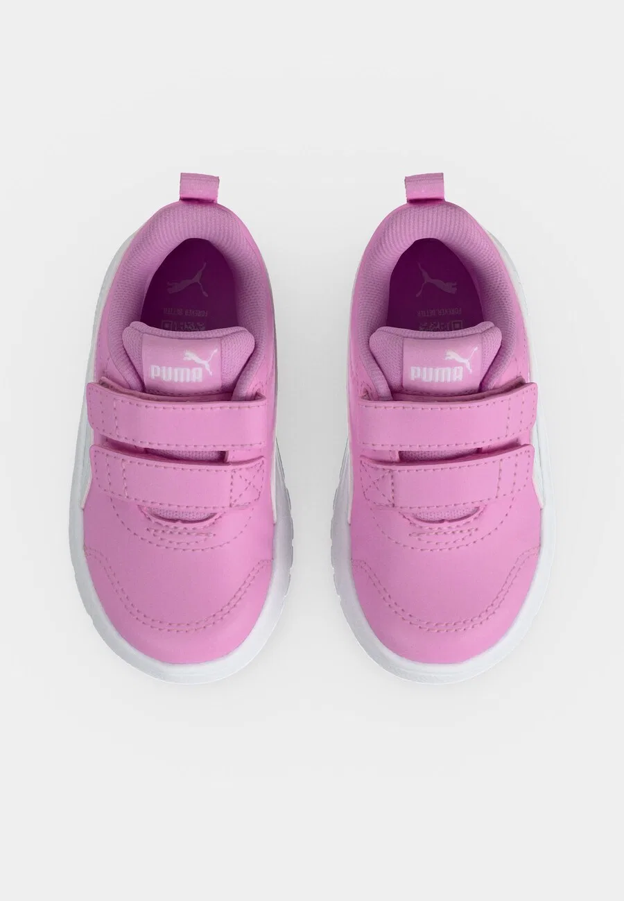 Кроссовки PUMA 'Courtflex V3' светло-розового цвета — фото 4