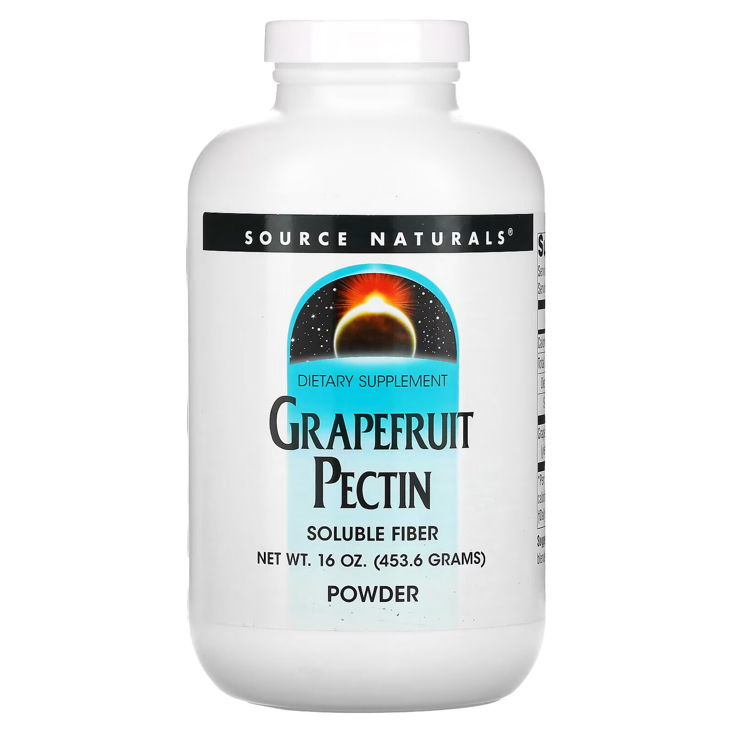 

Source Naturals, порошок из пектина грейпфрута, 453,6 г (16 унций)
