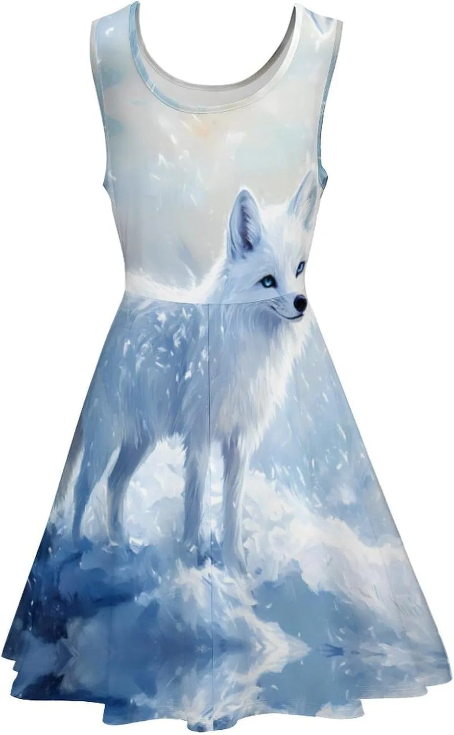 Женское летнее сарафан на бретелях Fox Ice Snow — фото 3