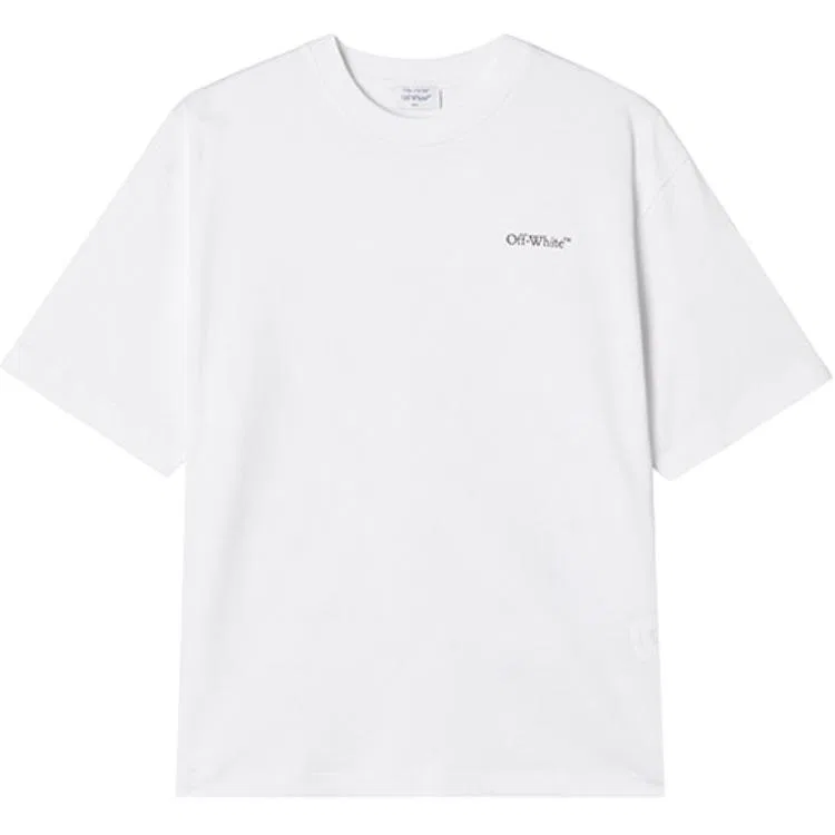 OFF-WHITE Детская футболка с круглым вырезом OFF WHITE, White