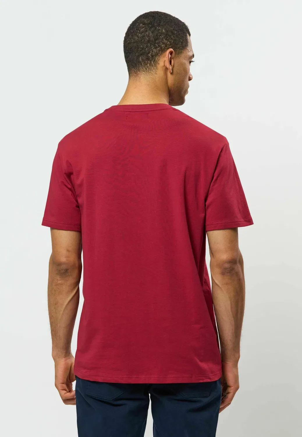 Umnord - базовая футболка U.S. Polo Assn., Tibetan Red — фото 3