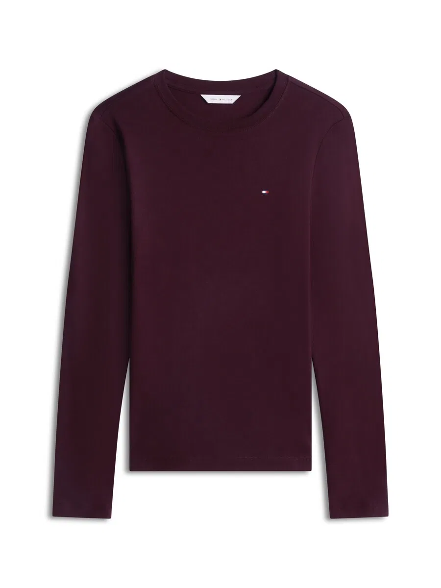 Топ TOMMY HILFIGER 'Cody' винно-красного цвета