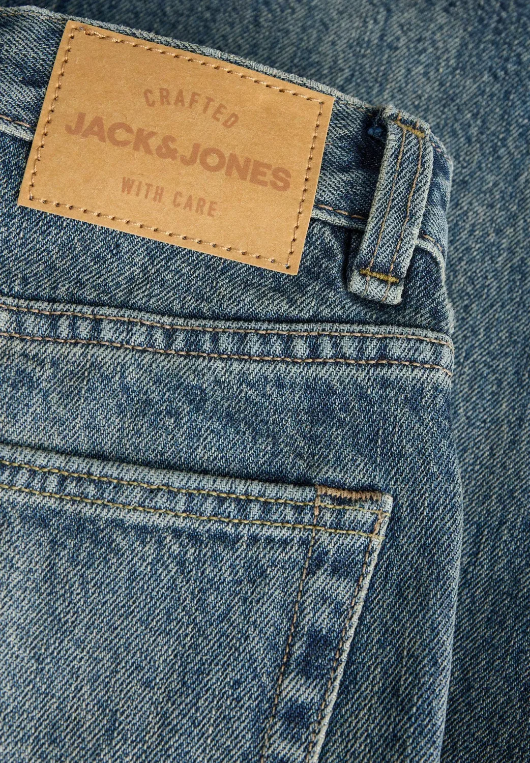 Свободные джинсы jjialex jjcooper am 559 jnr junior - джинсы свободного кроя Jack & Jones Junior, Blue Denim — фото 3