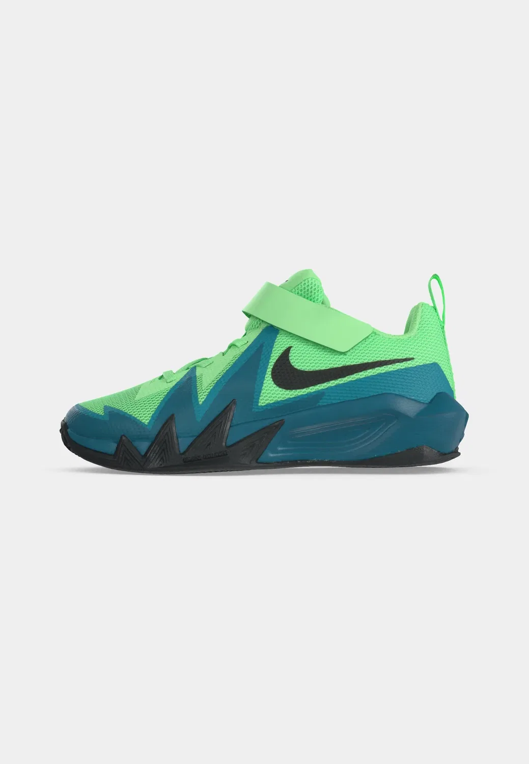 Баскетбольные кроссовки St Dynamite унисекс Nike Performance, Illusion Green/Black/Bright Spruce/Energy — фото 2