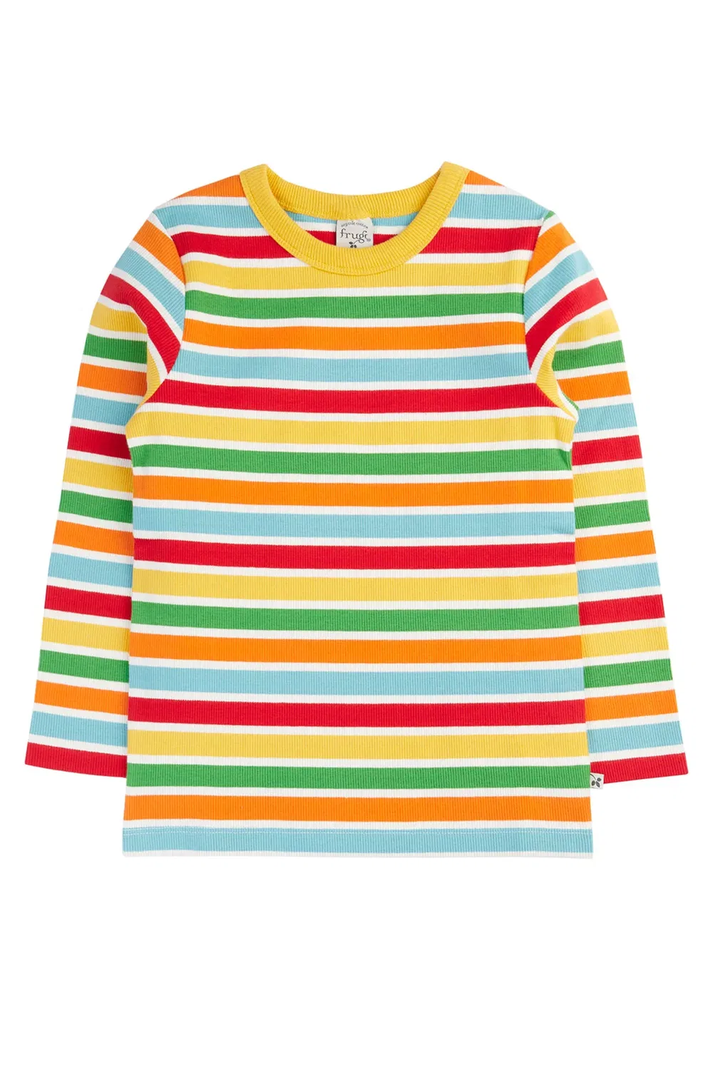 Детский лонгслив Rainbow Rib Frugi, Multi