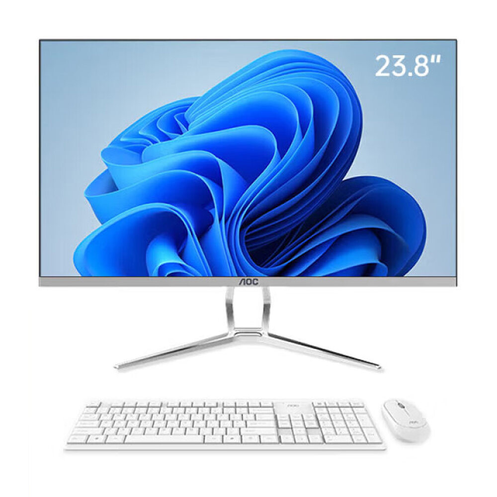 

Моноблок AOC 837, 23.8", 32 ГБ/1 ТБ, Intel i5-11260H, белый, английская клавиатура