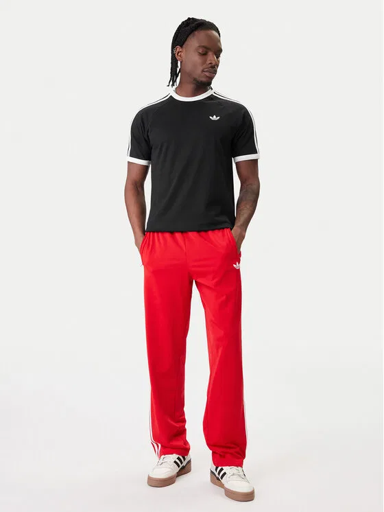 Футболка regular fit 3-Stripes Adidas, черный — фото 2
