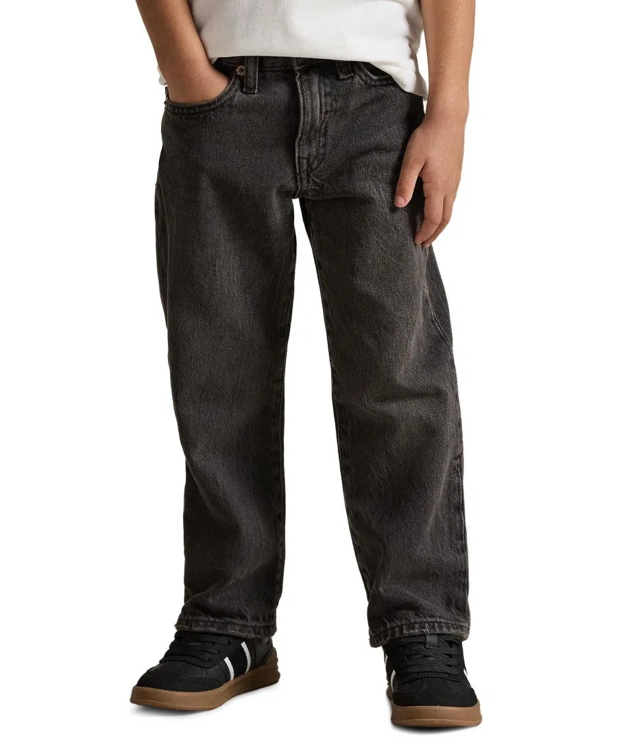Детские джинсы свободного кроя Lynwood Relaxed Fit Polo Ralph Lauren, Pierson Black