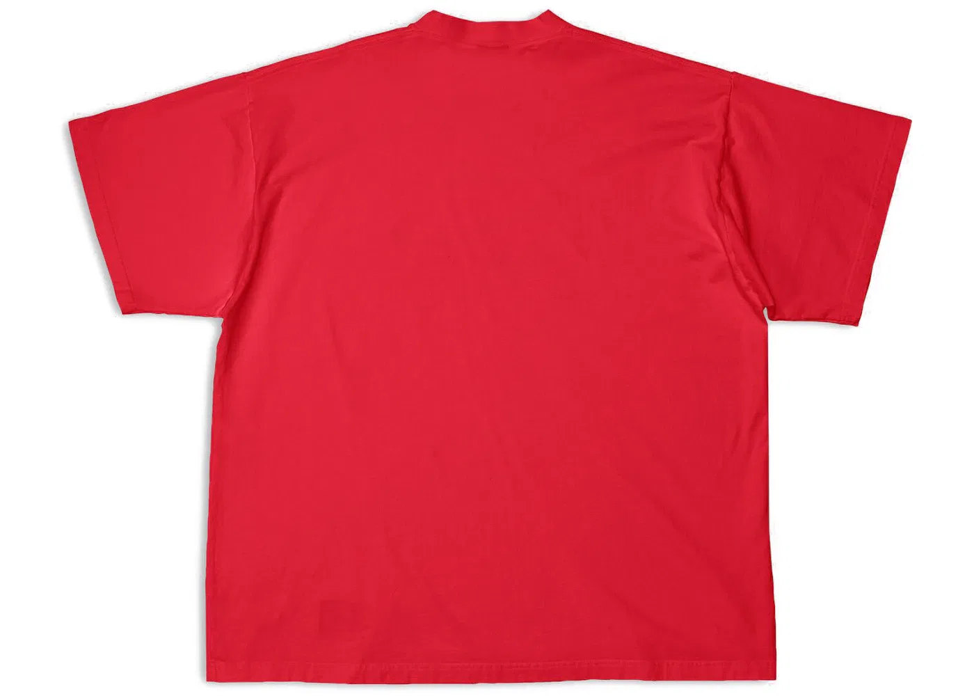 Мужская футболка оверсайз Balenciaga T-Shirt, Red — фото 2