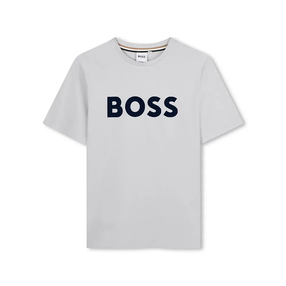 Футболка с коротким рукавом BOSS J52711, серый