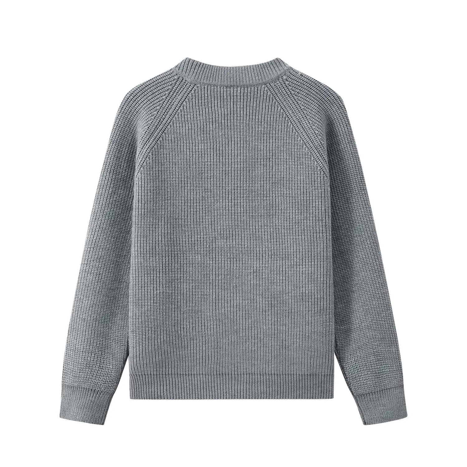 Детский свитер с круглым вырезом Jeep Classic Collection, Heather Gray — фото 4