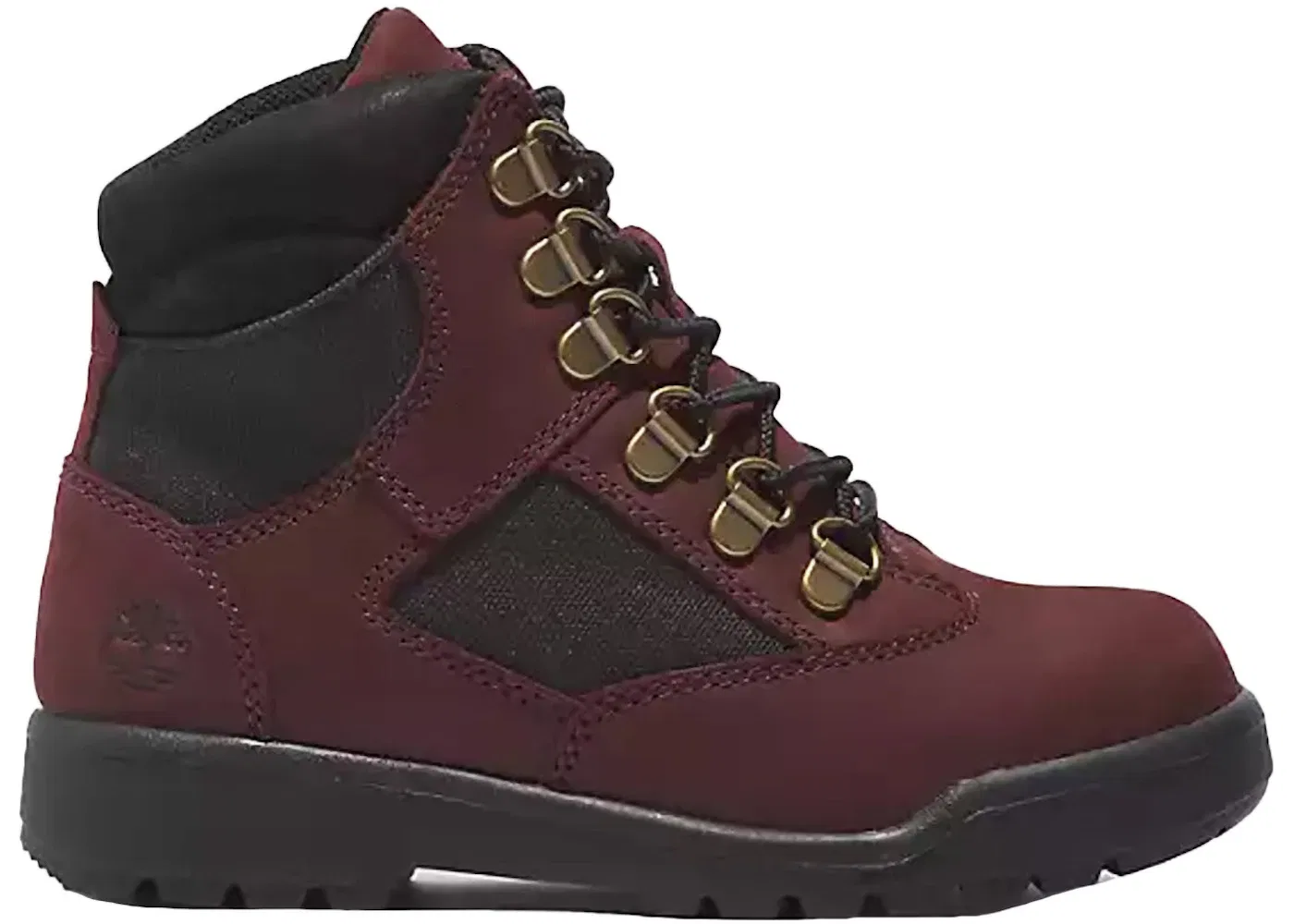 Детский ботинок Field Boot Lace Up Timberland, Dark Port
