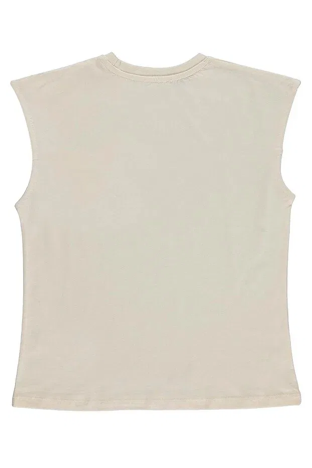 Детская майка без рукавов Basic Zero Sleeve T-Shirt Civil Boys, Ecru — фото 4
