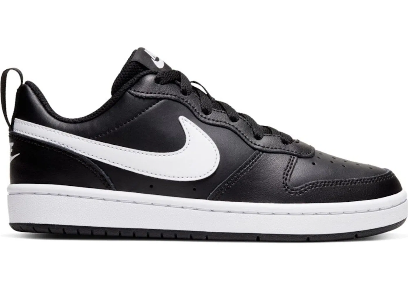 Детские кроссовки Lifestyle Nike Court Borough 2, Black/White-Black