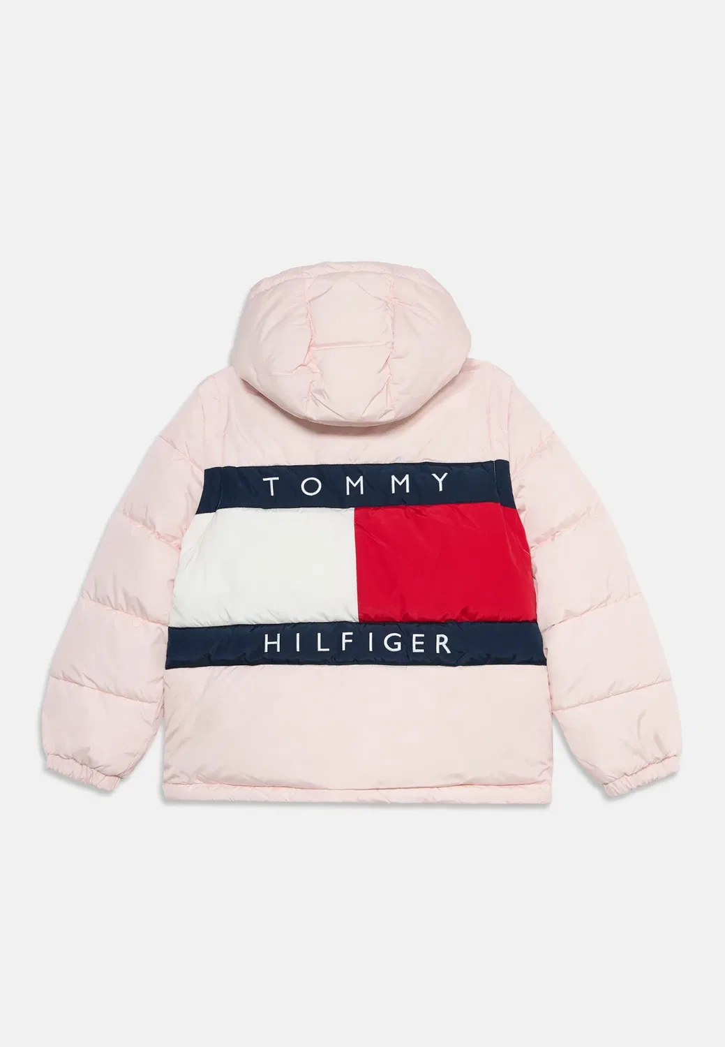 Фирменная пуховая куртка - зимняя куртка Tommy Hilfiger, Whimsy Pink — фото 2