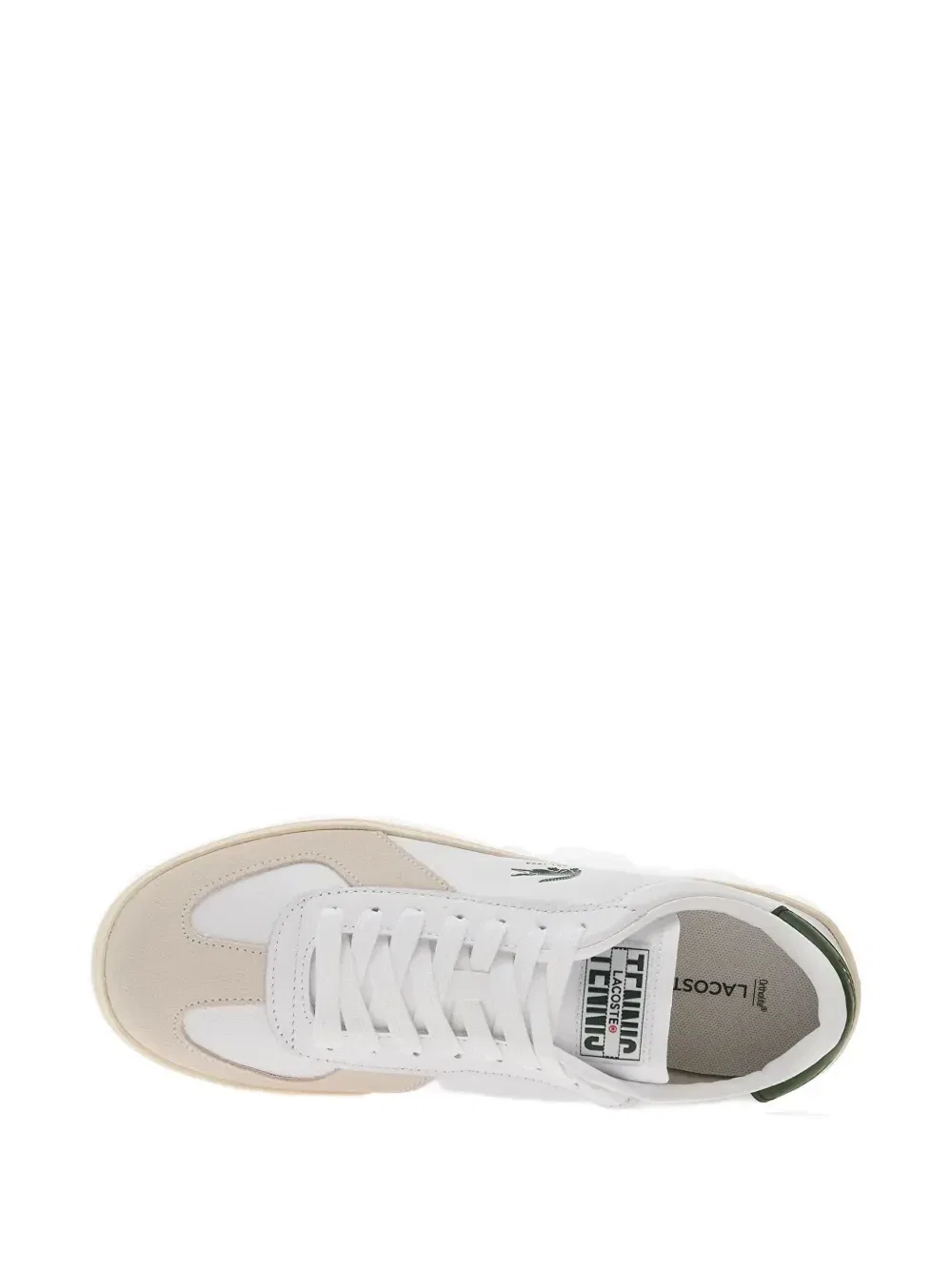 Кроссовки с логотипом-нашивкой и панелями Lacoste, белый — фото 4