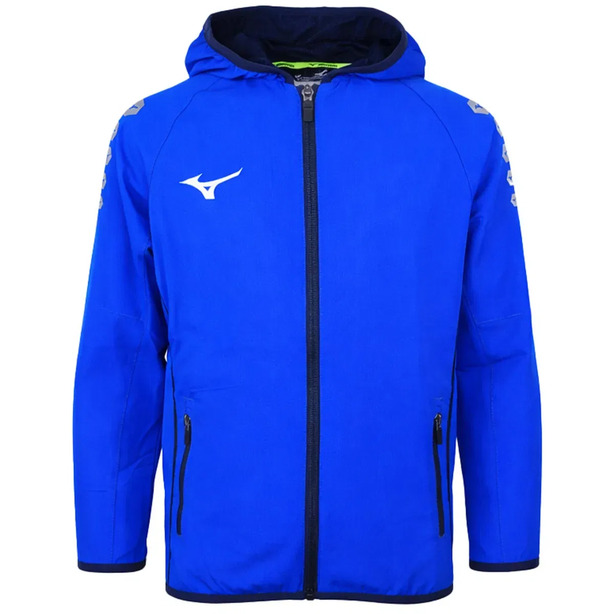Детская куртка Team micro blue Mizuno, Blue