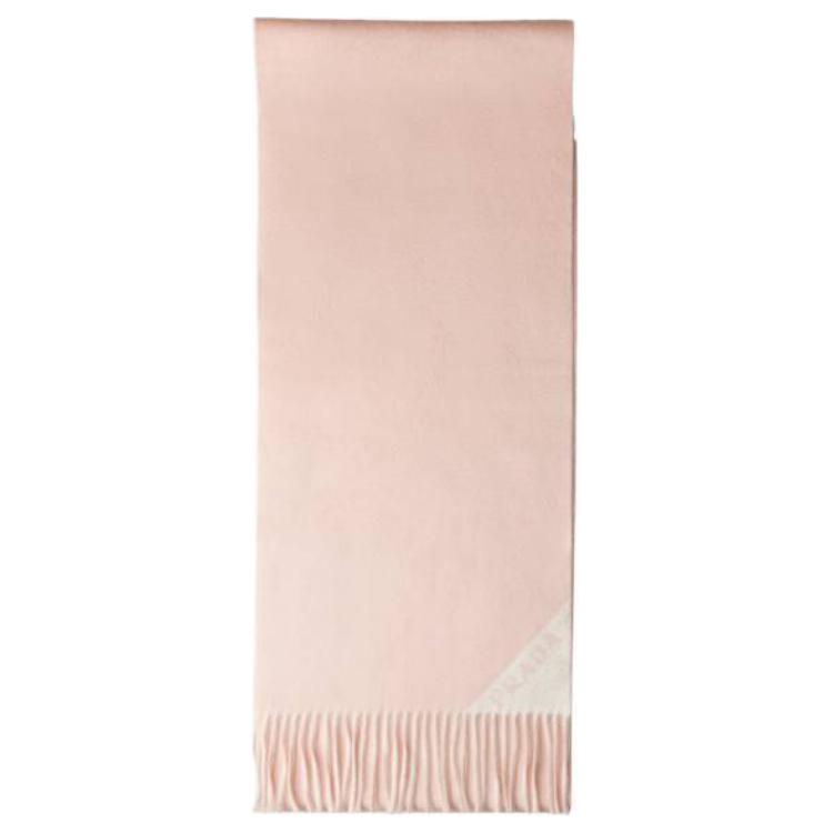 

PRADA Реверсивный кашемировый шарф, Pink