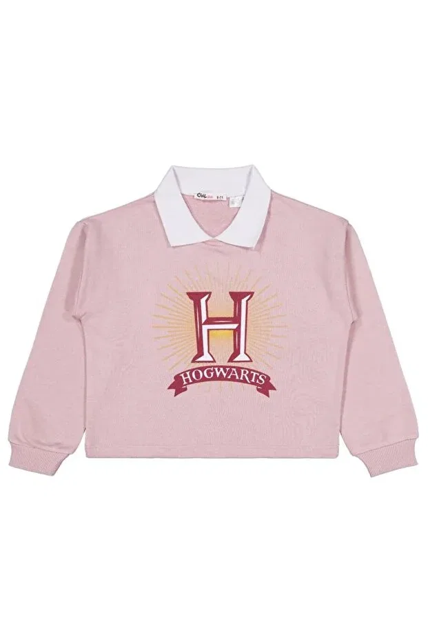 Детские свитшот для девочек хлопковый Harry Potter, Light Rose Dried
