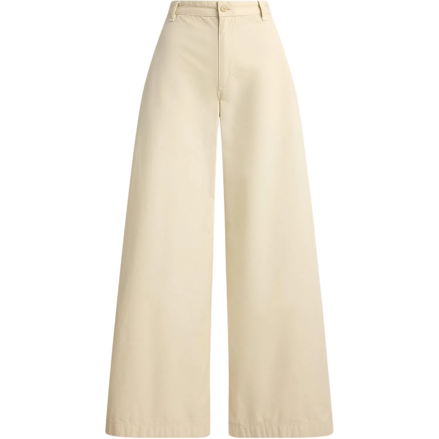 Женские повседневные брюки свободного кроя Polo Ralph Lauren, Beige Yellow