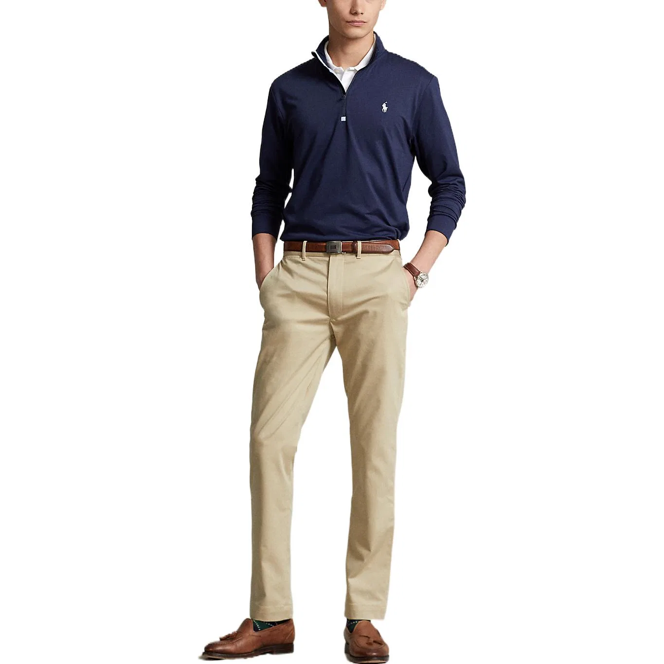 Спортивный свитшот Polo Ralph Lauren, Dark Blue — фото 3