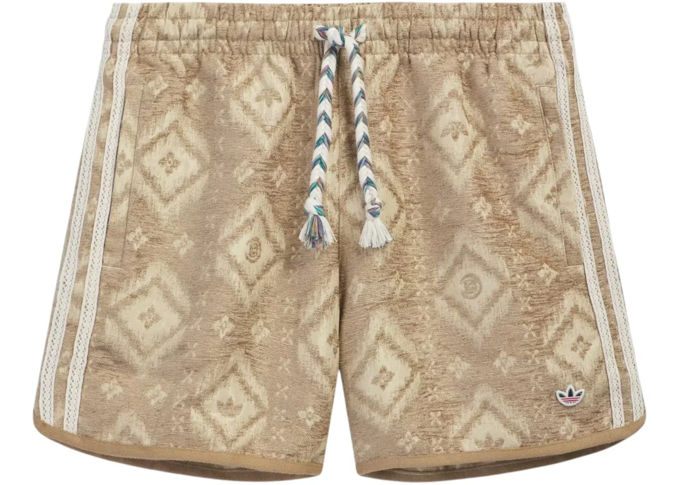 Мужские шорты с принтом CLOT Heritage Print Shorts Adidas, Warm Sandstone