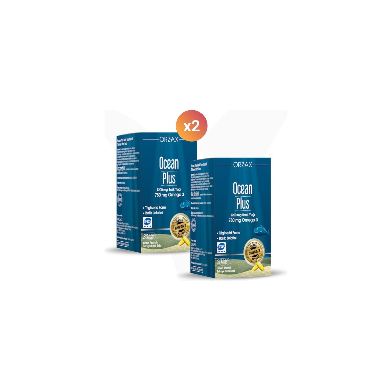 

Рыбий жир Orzax Ocean Plus, 30 капсул