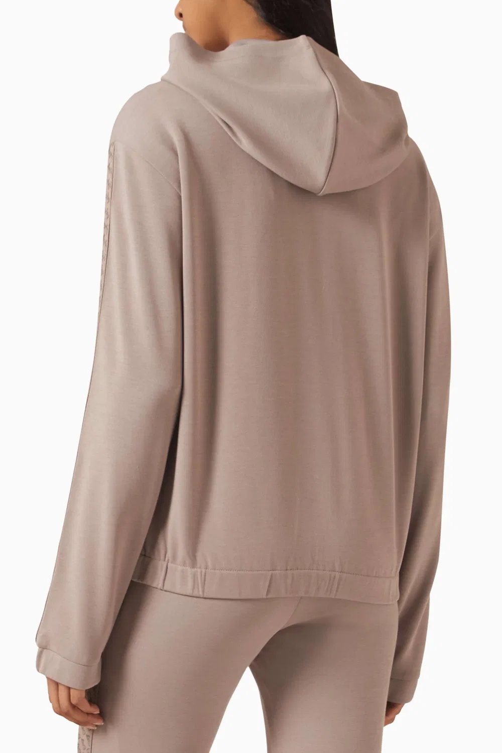 Худи с логотипом Micro Logo Emporio Armani — фото 3